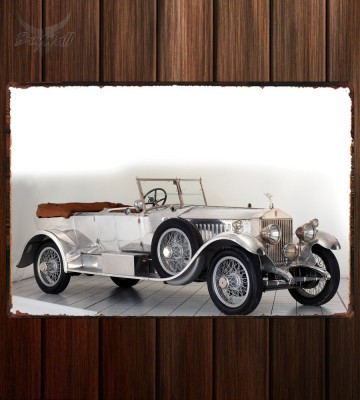 Металлическая табличка Rolls-Royce Phantom 40 50 Open Tourer (I)